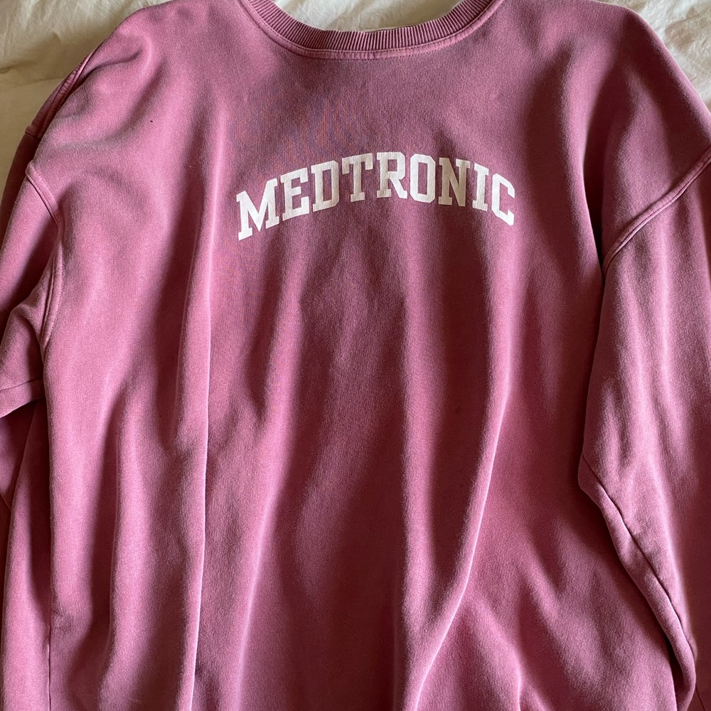 Medtronic Pink Crewneck